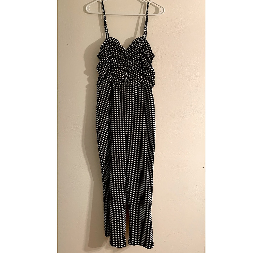 Gingham Jumpsuit